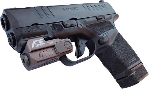 Ade Advanced Optics FDE معدن كامل HG54-1 مشهد ليزر عالمي من الدرجة IIIA، ليزر أخضر لـ Springfield Hellcat (OSP/PRO) مسدس مسدس صغير الحجم 9 مم in Kuwait