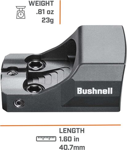 Bushnell Ultra-Compact Reflex Sight, RXU-200, FMC 6 MOA Red Dot in Saudi Arabia