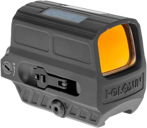 HOLOSUN HE512T متعدد شبكاني 2 MOA Dot و 65 MOA Circle مفتوح منعكس بصري للبنادق الطويلة - اهتزاز مستيقظ للطاقة الشمسية FailSafe Super LED مقاوم للماء من التيتانيوم مع زجاج عاكس متعدد الطبقات in Kuwait