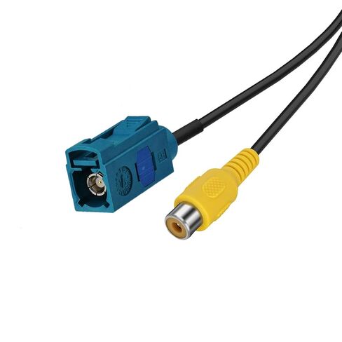Fakra Z-Type to RCA Male Female RG174 Cable Coax Pigtail 12" in Saudi Arabia