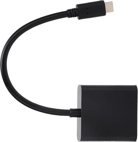 Qiilu TypeC to VGA Converter 10Gbps USB 3.1 HD 1080P Video Adapter Cable 15Pin Female High Performance in Saudi Arabia
