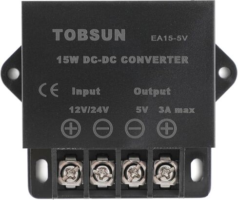 DC 12V/24V to 5V 5A Power Converter 25W Step Down Voltage Reducer Buck Regulator Supplies Transformer Module in Saudi Arabia