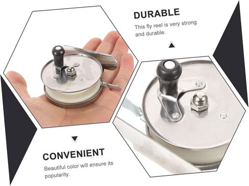 Outdoor Iron Fishing Reel Durable Fishing Accessory for Crappie and Sea Fishing Sturdy Design for Performance for Anglers and Outdoor Enthusiasts in Saudi Arabia