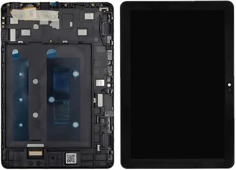 شاشة عرض LCD محول رقمي شاشة تعمل باللمس + مجموعة الإطار لاستبدال أمازون فاير HD 8 10th Gen 2020 K72LL3 K72LL4 in Kuwait