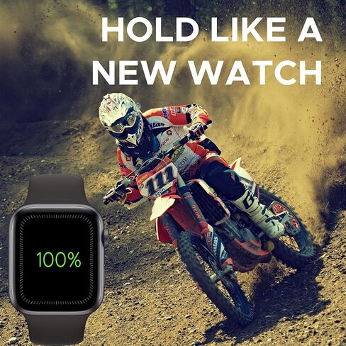 بطارية بديلة جديدة من GREEN FUSION متوافقة مع Apple Watch Series 5 (44 مم) - تتضمن أدوات إصلاح وتعليمات التثبيت in Saudi Arabia