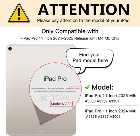 Magnetic 4 Way Privacy Screen for iPad Pro 11 inch M5 M4 (6th/5th Generation,2025/2024),Removable iPad Pro Anti Blue Light Glare Anti Fingerprint Screen Protector Privacy Filter in Saudi Arabia