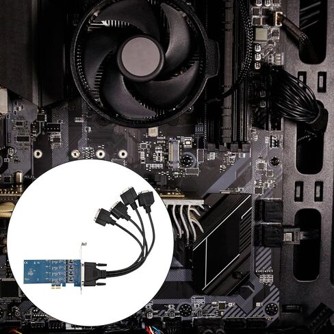 Enhanceds 2/4 Port RS422/485 Serials PCIE2.0 Card for Industrial Machine Connectivitys Multiple PCIExpress in Saudi Arabia