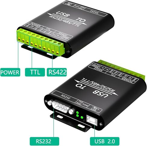 USB Convert to RS232 RS422 RS232 Port Adapter Expansion Card Computer Connection Board for Industrial Control Data Transfer Cable in Saudi Arabia