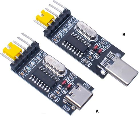 5Pcs Type C Port to Serials Phone USB to Serials CH340G Module for Programming Debugging Download Development Board Accessories in Saudi Arabia