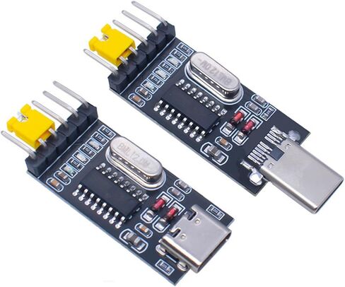 5Pcs Type C Port to Serials Phone USB to Serials CH340G Module for Programming Debugging Download Development Board Accessories in Saudi Arabia