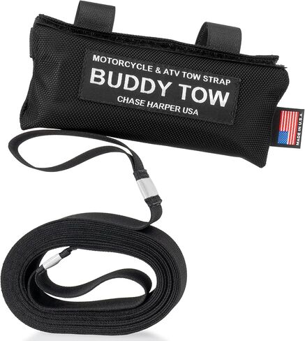 Chase Harper USA 9150 - Buddy Tow - Tough Military spec Nylon Webbing (5,500 lb. Test) 12' x 1.5" - Black in Saudi Arabia