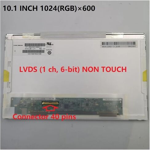 10.1 inch 40Pin 1024x600 LCD display panel HSD101PFW2 b00 HSD101PFW2-b00 in Saudi Arabia
