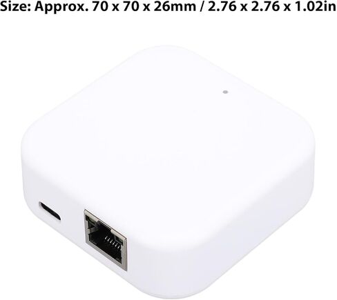 اتصال شامل للمنزل الذكي اللاسلكي RJ45 Smart Hub لسهولة دمج الأجهزة، رائع لإدارة الملحقات in Kuwait