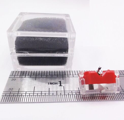 One New Boxed Diamond Replacement Stylus Needle For Shure M44-3 N44-7 M44G M44-7 Fits DUAL DN305 DN306 For GARRARD Cartridges LP Phonograph Accessories in Saudi Arabia