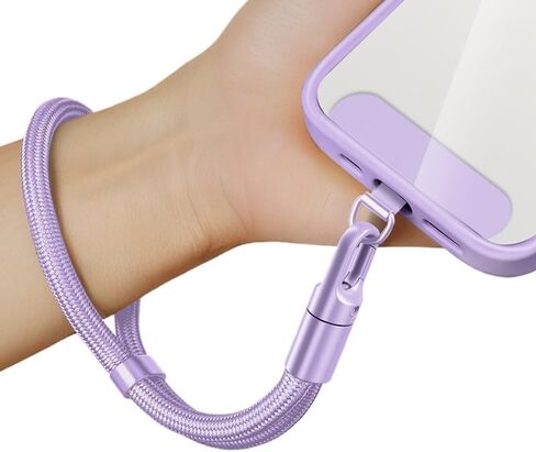 Phone Wrist Strap Lanyard,Anti-Theft Cell Phone Lanyard with Stainless Patch,Adjustable Wrist Strap for Smartphones in Kuwait