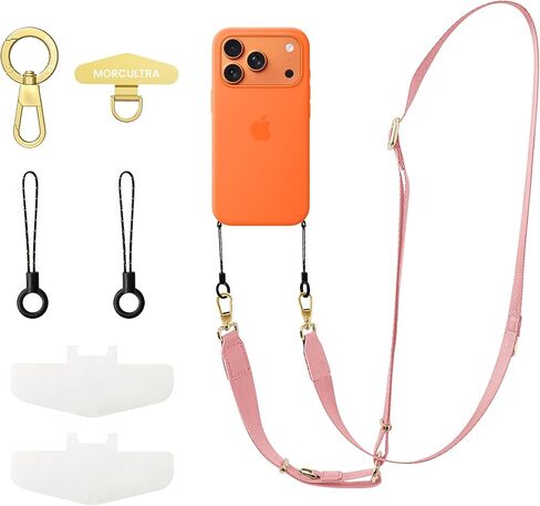 Phone Lanyard Crossbody/Neck/Wrist Strap with phone tether tab,3 in 1 adjustable anti theft phone strap,Premium Metal Buckles,skin-friendly,Universal lanyard for daily&outdoor(Black) in Saudi Arabia