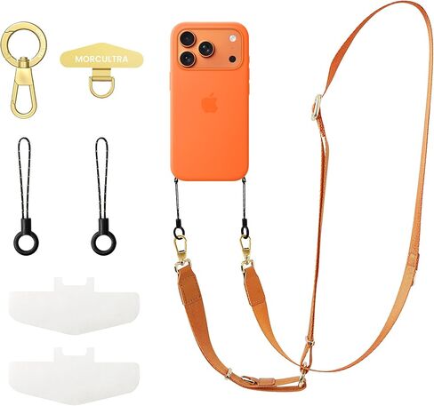 Phone Lanyard Crossbody/Neck/Wrist Strap with phone tether tab,3 in 1 adjustable anti theft phone strap,Premium Metal Buckles,skin-friendly,Universal lanyard for daily&outdoor(Black) in Saudi Arabia