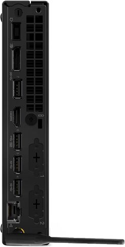 Lenovo ThinkCentre M70q Gen 5 MFF Tiny Business Desktop 1L كمبيوتر شخصي صغير، ذاكرة الوصول العشوائي DDR5 سعة 32 جيجابايت، 1 تيرابايت PCIe SSD، الجيل الرابع عشر Intel 10-Core i5-14400T، WiFi 6، RJ45، Type-C، HDMI، DisplayPort، Windows 11 Pro in Kuwait