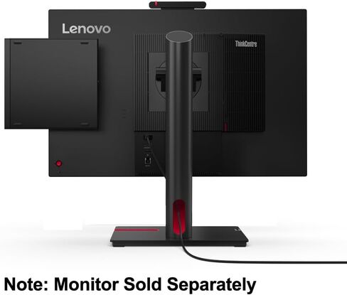 Lenovo ThinkCentre M70q Gen 5 MFF Tiny Business Desktop 1L كمبيوتر شخصي صغير، ذاكرة الوصول العشوائي DDR5 سعة 32 جيجابايت، 1 تيرابايت PCIe SSD، الجيل الرابع عشر Intel 10-Core i5-14400T، WiFi 6، RJ45، Type-C، HDMI، DisplayPort، Windows 11 Pro in Kuwait