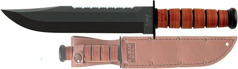 سكين الأخ الأكبر بمقبض جلدي من Ka-Bar in Saudi Arabia