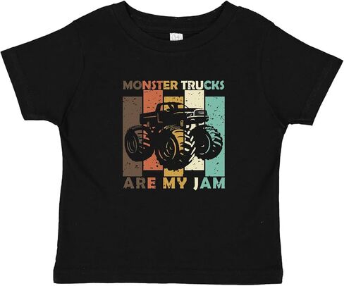 تي شيرت Inktastic Monster Trucks هي My Jam Baby in Kuwait