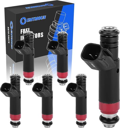 مجموعة من 8 حاقن وقود متوافقة مع Ford F150 E150 E250 Lobo Explorer Mercury Mountaineer 4.6L فقط استبدل OE# 4L3E-B4C FJ867 4L3Z9F593BA in Kuwait