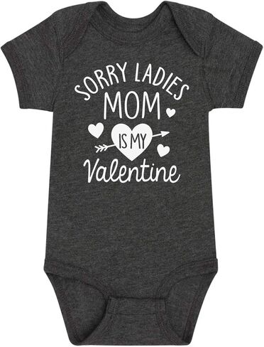 Instant Message - Sorry Ladies Mom is My Valentine - Infant Baby One Piece in Saudi Arabia