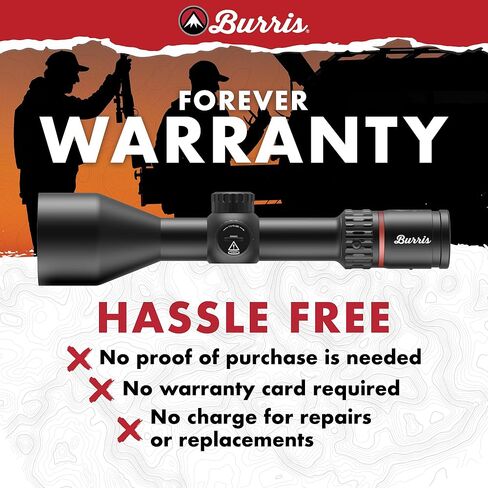 Burris Optics Fullfield 3-12x56mm Hunting RifleScopes, 30mm Tube, Rear Focal Plane, Waterproof, Shockproof, Forever Warranty in Saudi Arabia