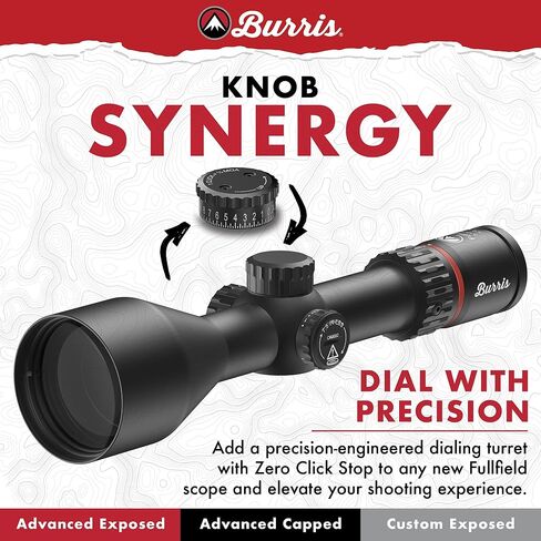 Burris Optics Fullfield 3-12x56mm Hunting RifleScopes, 30mm Tube, Rear Focal Plane, Waterproof, Shockproof, Forever Warranty in Saudi Arabia