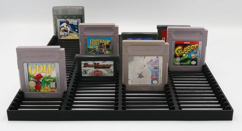 Storage & Display Tray Compatible with Game Boy Original, GBA, & GBC - Holds 120 Cartridges in Saudi Arabia