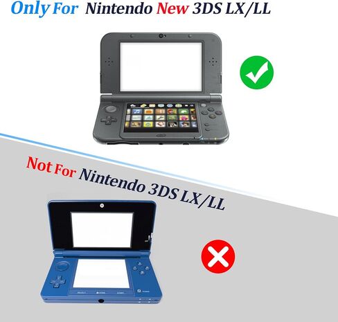 شاشة تعمل باللمس لنينتندو نيو 3DS XL/LL عدسة لوحة اللمس السفلية محول رقمي زجاجي أمامي لنينتندو نيو 3DS XL/LL قطع بديلة مع عدة (لا تشمل LCD) in Kuwait