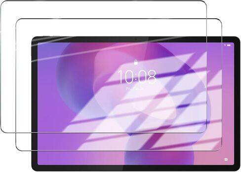 2-Pack Screen Protector for Lenovo Idea Tab Pro 2025/Yoga Tab Plus 2025/Tab P12 2023 [12.7 inch], Tempered Glass Film, Impact-Protection, HD, Anti-Shatter, Anti-Scratch, 9H Hardness, Case Friendly in Saudi Arabia