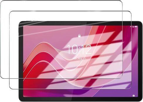 2-Pack Screen Protector for Lenovo Idea Tab Pro 2025/Yoga Tab Plus 2025/Tab P12 2023 [12.7 inch], Tempered Glass Film, Impact-Protection, HD, Anti-Shatter, Anti-Scratch, 9H Hardness, Case Friendly in Saudi Arabia