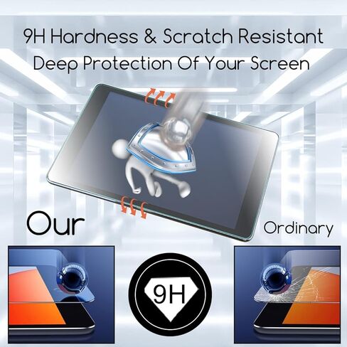 2 Pack Screen Protector for iPad Air 11 Inch 2025/2024 (7th/6th Generation, M3/M2), iPad Pro 11 Inch 2024 5th Generation Tempered Glass [Face ID & Apple Pencil Compatible] Case Friendly in Saudi Arabia