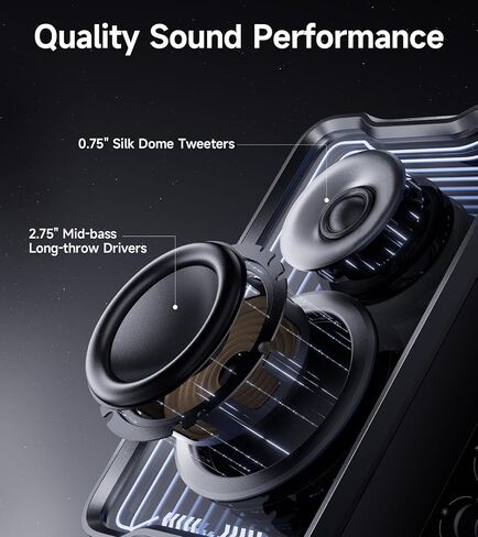 Edifier QR30 2.0 مكبر صوت نشط لسطح المكتب، سماعات كمبيوتر مدمجة بلوتوث V5.4، مكبر صوت لاسلكي على رف الكتب، 30 وات (RMS)، مدخل سلكي AUX وUSB-A 3.5 مم، تأثيرات ضوئية ديناميكية (متجددة) in Saudi Arabia