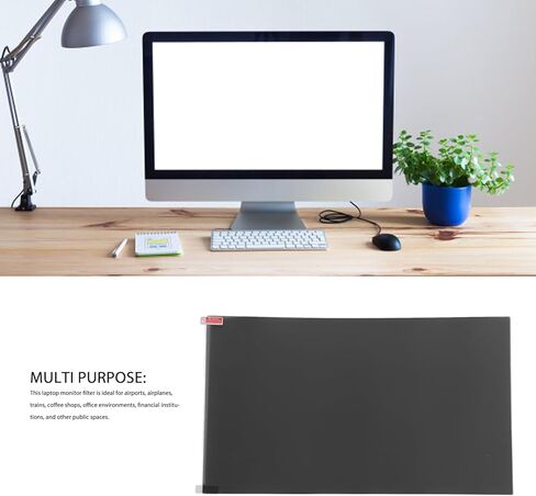 23 Inch Computer Screen Filter for 16:9 Widescreen Monitor, Anti Blue Light Anti Glare Anti Scratch Eye Filter Film Panel, for Laptop Desktop PC Monitor in Saudi Arabia