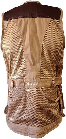 NICA Design6 2.0 Shooting Vest- Left Hand- Khaki in Saudi Arabia