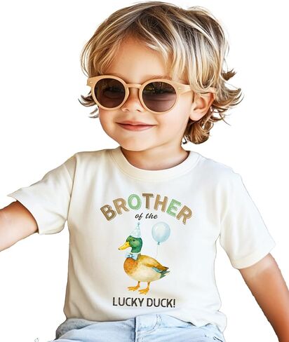 قميص عيد ميلاد عائلي متطابق من One Lucky Duck للأولاد والبنات، الأم، الأب، الأخ، الأخت - يُباع بشكل فردي in Kuwait