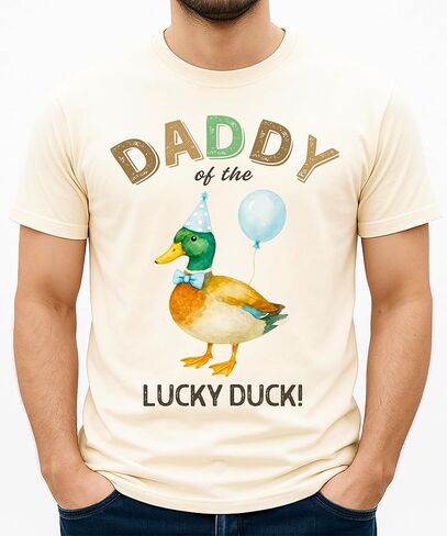 قميص عيد ميلاد عائلي متطابق من One Lucky Duck للأولاد والبنات، الأم، الأب، الأخ، الأخت - يُباع بشكل فردي in Kuwait
