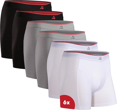 DANISH ENDURANCE Mens Underwear, Viscose from Bamboo Boxers for Men, Boxer Briefs Pack, Ropa Interior Hombre, Calzoncillos in Saudi Arabia