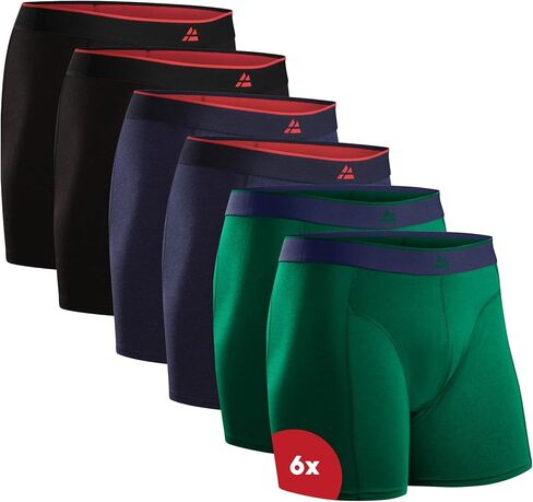 DANISH ENDURANCE Mens Underwear, Viscose from Bamboo Boxers for Men, Boxer Briefs Pack, Ropa Interior Hombre, Calzoncillos in Saudi Arabia