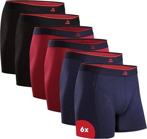 DANISH ENDURANCE Mens Underwear, Viscose from Bamboo Boxers for Men, Boxer Briefs Pack, Ropa Interior Hombre, Calzoncillos in Saudi Arabia