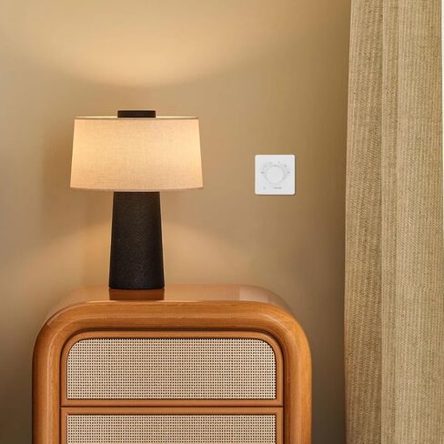 Recessed Volume Control Switch with 5 Adjustable Levels in-Wall Audio Sound Level Knob for Home Speaker Tone Control Panel Space-Saving Installation in Saudi Arabia