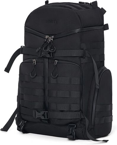 Timeet Tactical Backpack Hiking Backpack: 3-Zip Wide-Opening Design Military Backpack - Large Capacity Molle Tactical Gear - Water-Resistant Tactical Bag 3 Day Assault Pack (Army Green, 22 Inch) in Saudi Arabia