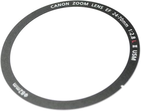 جديد استبدال الجبهة عدسة حلقة الزخرفية محول تصفية اسم حلقة غطاء لكانون EF 24-70 مللي متر f/2.8L II USM إصلاح in Saudi Arabia
