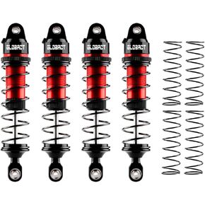 GLOBACT ألومنيوم 88 مم ماص للصدمات الزيتية الأمامية والخلفية مع نوابض لـ TRAXXAS Mini Maxx XRT 107154-1 108076-1 1/16 RC ترقيات الشاحنة (أزرق) in Kuwait
