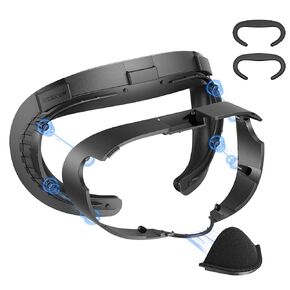 GEEKVR Facial Interface Face Pads Compatible with Meta/Oculus Quest 3 Accessories, Comfort PU and Ice Silk Cushion, Not Fit Quest 3S in Kuwait