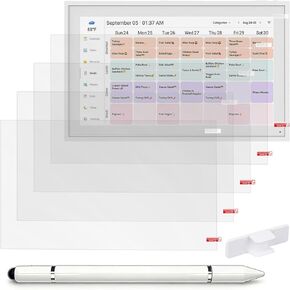 5 قطع واقي شاشة غير لامع مقاس 15.6 بوصة لتقويم Skylight، واقي فيلم ClearTouch مضاد للوهج، مضاد لبصمات الأصابع، مضاد للخدش، درع مضاد للانعكاس in Kuwait