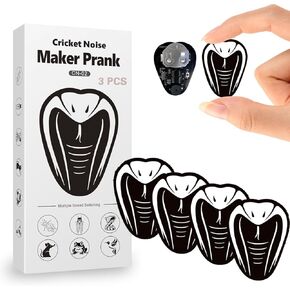 Culimery-6 Pack Hidden Cricket Noise Maker Prank Set Long Lasting Beeping Sound Gag Practical Joke Toys for Office Home Adults Friends in Saudi Arabia