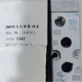 معجل JMVH-5-1/8-B-VI-X 164565 جديد ومختوم في الصندوق JMVH51/8BVIX 164565 ضمان لمدة سنة واحدة JMVH-5-1/8-B-VI-X 164565 سريع in Kuwait